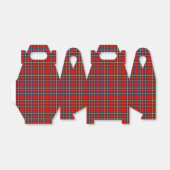 Royal Stewart Modern Tartan Pset Bedankdoosjes (Uitgevouwen)