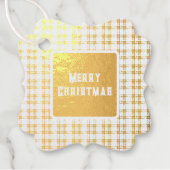 Royal Stewart Original Scottish Tartan Bedankjes Labels (Voorkant)