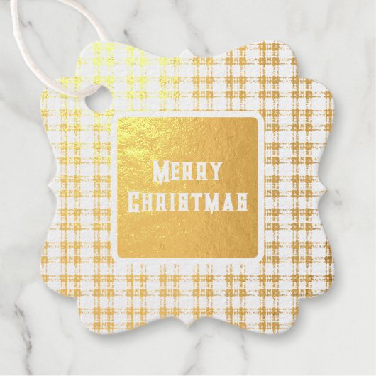 Royal Stewart Original Scottish Tartan Bedankjes Labels (Voorkant)