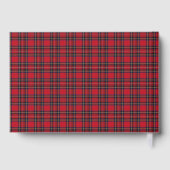 Royal Stewart Original Scottish Tartan Gastenboek (Achterkant)