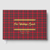 Royal Stewart Original Scottish Tartan Gastenboek (Voorkant)