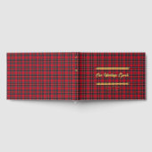 Royal Stewart Original Scottish Tartan Gastenboek (Volledig)
