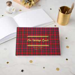 Royal Stewart Original Scottish Tartan Gastenboek
