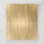 Royal Stewart Plaid Bruiloft Gevouwen Plaats Kaart Plaatskaartje (Binnenkant ongevouwen)