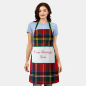 Royal Stewart Plaid CUSTOMIZE Unisex Schort (Gedragen)