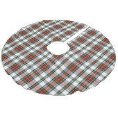 Royal Stewart Play Imitatie Linnen Kerstboom Kleed (Gekanteld)