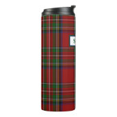 Royal Stewart Pset Custom Thermal Tumbler Thermosbeker (Gedraaid links)