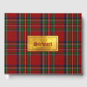 Royal Stewart Pset Guest Book Gastenboek (Voorkant)