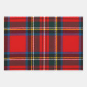 Royal Stewart Red Plaid Inpakpapier Vel (Voorkant 3)