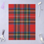 Royal Stewart Red Plaid Tissuepapier (Craft)