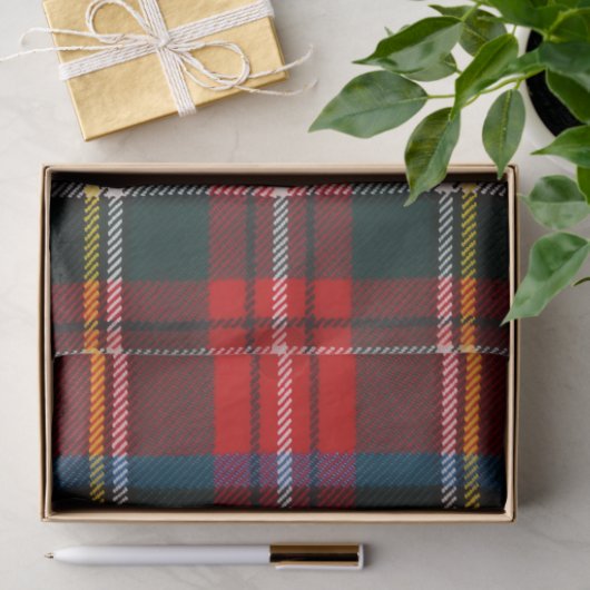 Royal Stewart Red Plaid Tissuepapier (Geschenk)