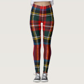 Royal Stewart Scottish Tartan Leggings (Voorkant)