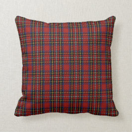 Royal Stewart/Stuart Tartan Pillow Kussen