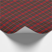 Royal Stewart/Stuart Tartan Wrapping Paper Cadeaupapier (Hoek)