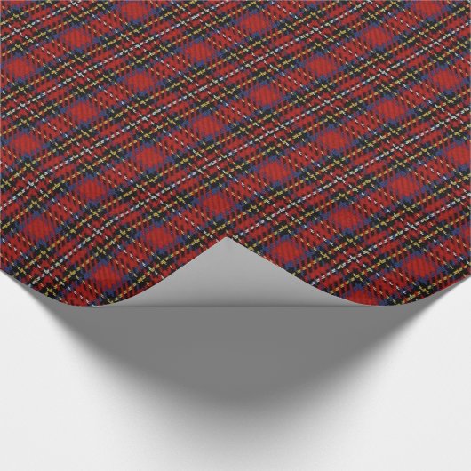 Royal Stewart/Stuart Tartan Wrapping Paper Cadeaupapier (Hoek)