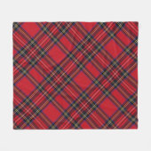 Royal Stewart Tartan Blanket Fleece Deken (Voorkant (Horizontaal))