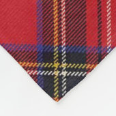Royal Stewart Tartan Blanket Fleece Deken (Hoek)