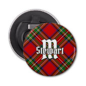Royal Stewart Tartan Button Flesopener (Voorkant)