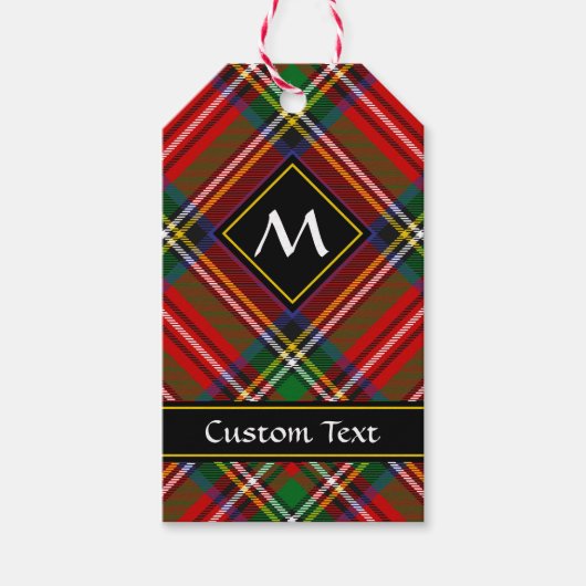 Royal Stewart Tartan Cadeaulabel (Voorkant)