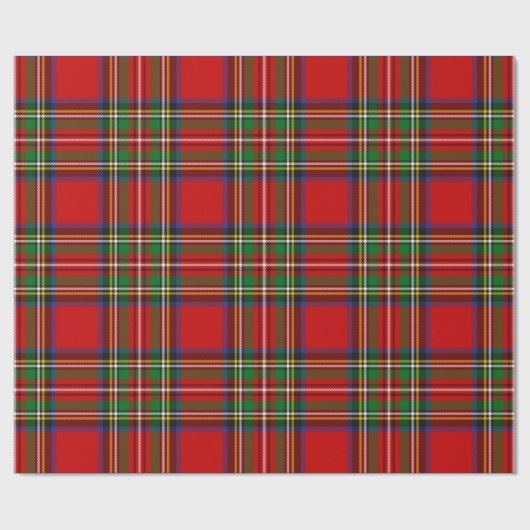 Royal Stewart Tartan Cadeaupapier (Vlak)