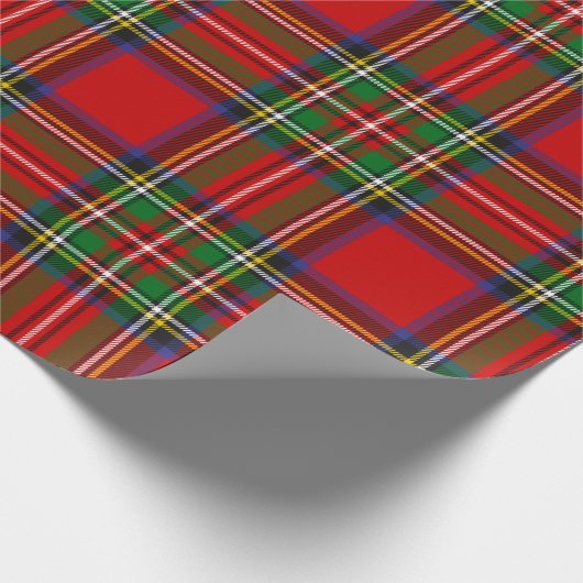 Royal Stewart Tartan Cadeaupapier (Hoek)