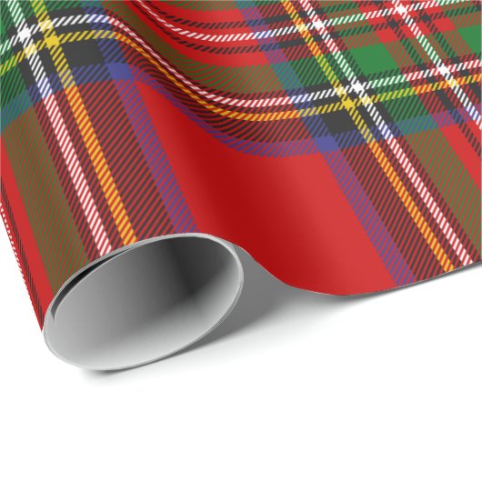 Royal Stewart Tartan Cadeaupapier (Rol Hoek)