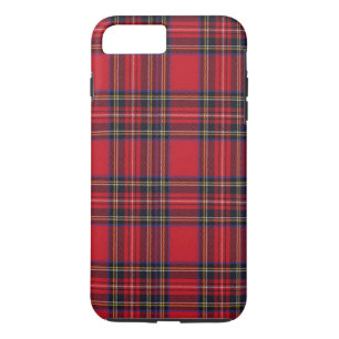 Royal Stewart Tartan iPhone 8/7 Plus Hoesje
