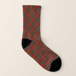 Royal Stewart Tartan Classic Red Pset Sokken