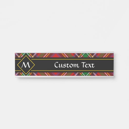 Royal Stewart Tartan Deurbordje (Voorkant)