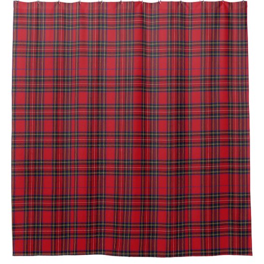 Royal Stewart Tartan Douchegordijn (Voorkant)