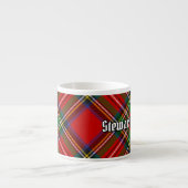 Royal Stewart Tartan Espresso Kop (Voorkant)