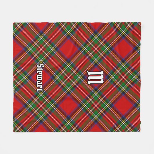 Royal Stewart Tartan Fleece Deken (Voorkant (Horizontaal))
