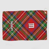 Royal Stewart Tartan Golfhanddoek (Horizontaal)