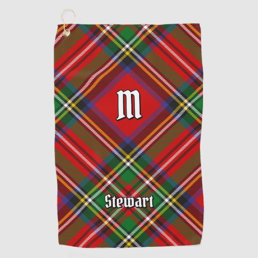 Royal Stewart Tartan Golfhanddoek (Voorkant)