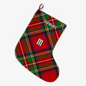 Royal Stewart Tartan Grote Kerstsok (Voorkant (Hangend))
