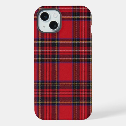 Royal Stewart Tartan iPhone Hoesje (Achterkant)