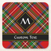 Royal Stewart Tartan Kartonnen Onderzetters (Voorkant)