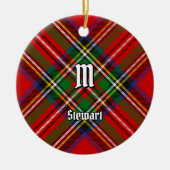 Royal Stewart Tartan Keramisch Ornament (Voorkant)