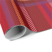 Royal Stewart Tartan Kerstpatroon Cadeaupapier (Rol Hoek)