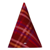 Royal Stewart Tartan Kerstpatroon Feesthoedjes (Rechts)