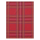 Royal Stewart Tartan Kerstpatroon Tafelkleed (Voorkant)