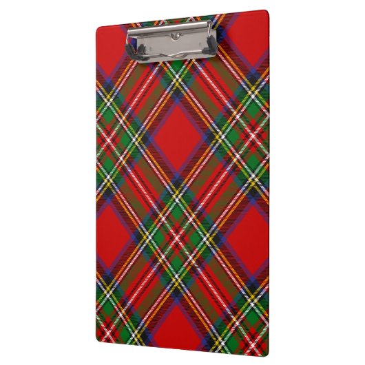 Royal Stewart Tartan Klembord (Links)