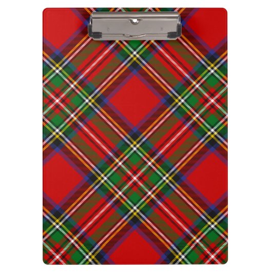 Royal Stewart Tartan Klembord (Voorkant)