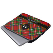 Royal Stewart Tartan Laptop Sleeve (Voorkant onderkant)