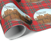 Royal Stewart Tartan - Linlithgow Palace Cadeaupapier (Rol Hoek)