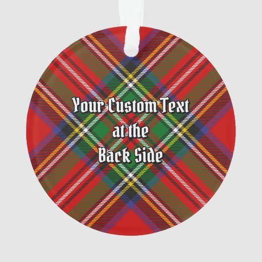 Royal Stewart Tartan Ornament (achterkant)