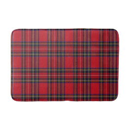 Royal Stewart tartan-patroon Badmat