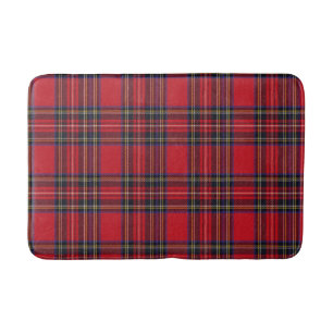 Royal Stewart tartan-patroon Badmat
