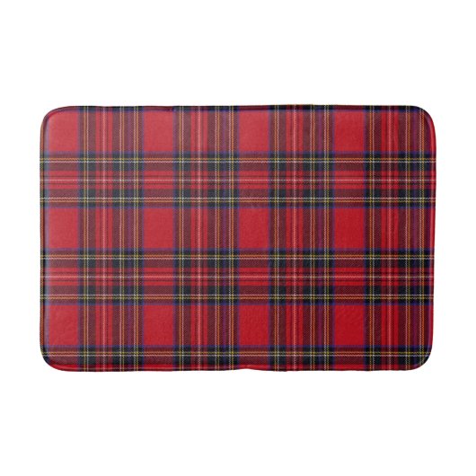 Royal Stewart tartan-patroon Badmat (Voorkant)