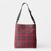 Royal Stewart Tartan Pattern Crossbody Tas (Achterkant)